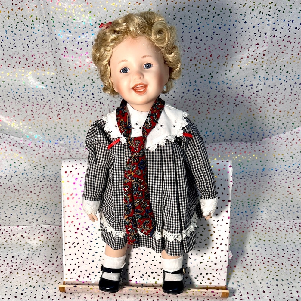 Vintage Ashton-Drake Galleries Porcelain Doll, Peanut, My Heart Belongs to Daddy